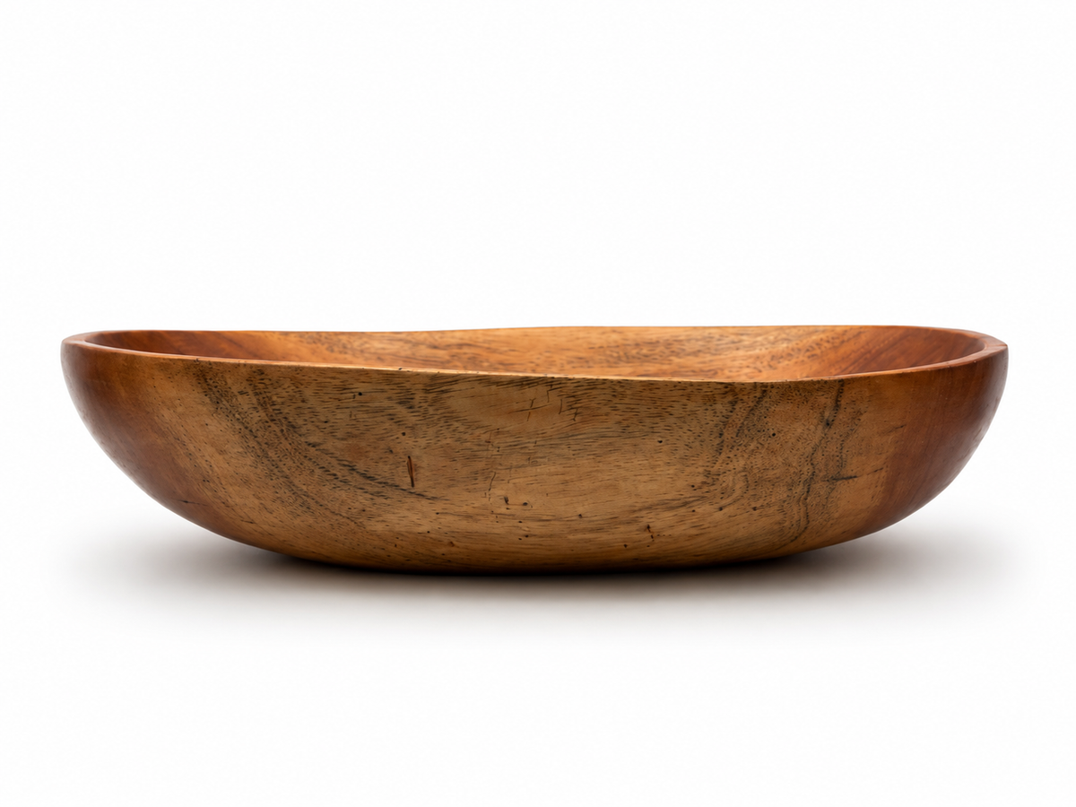 Long Oval Cedar Bowl