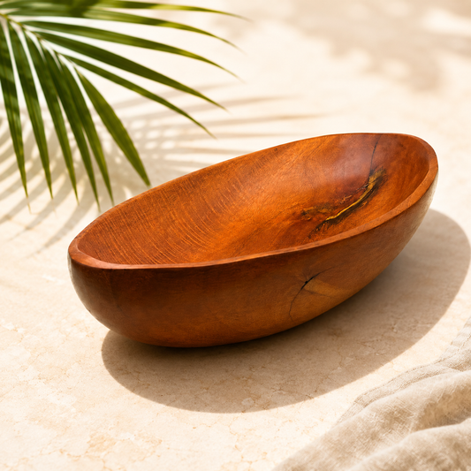 Oval Cedar Bowl