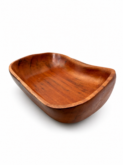 Irregular Rectangle Cedar Bowl