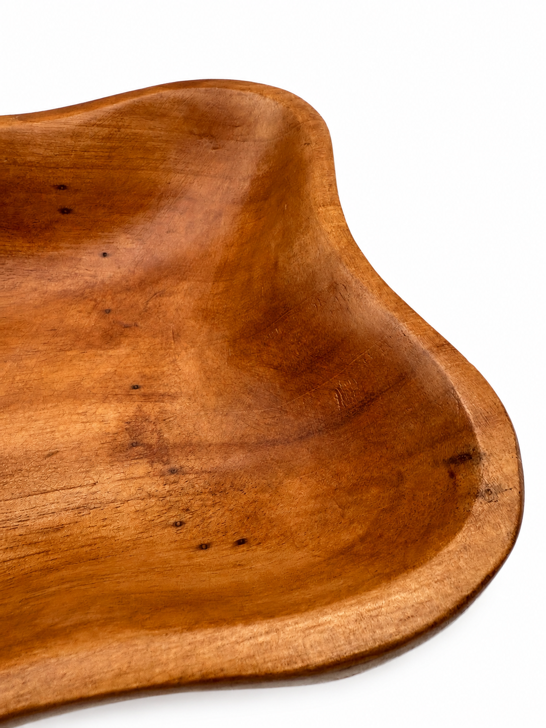 Round Cornered Square Cedar Bowl, Small