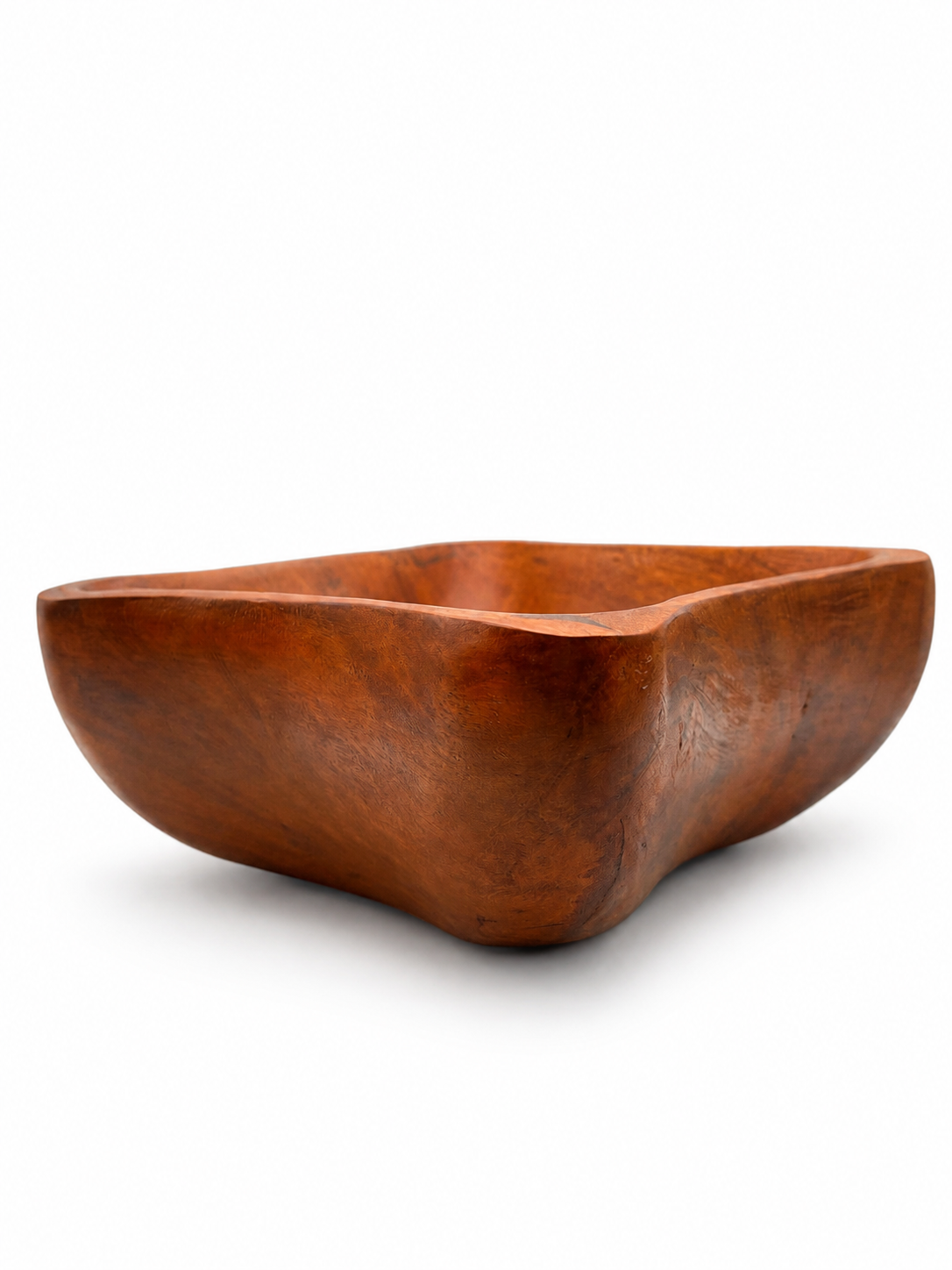 Round Cornered Square Cedar Bowl, Medium