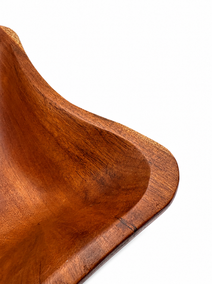 Round Cornered Square Cedar Bowl, Medium