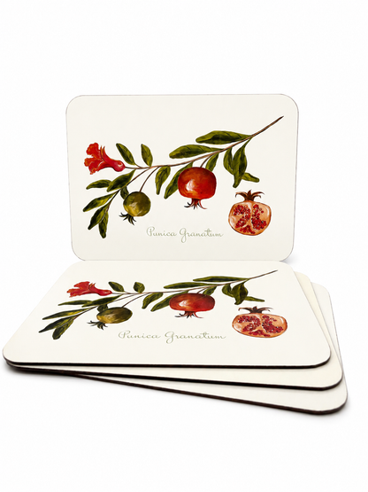Pomegranate Placemats (set of 4)