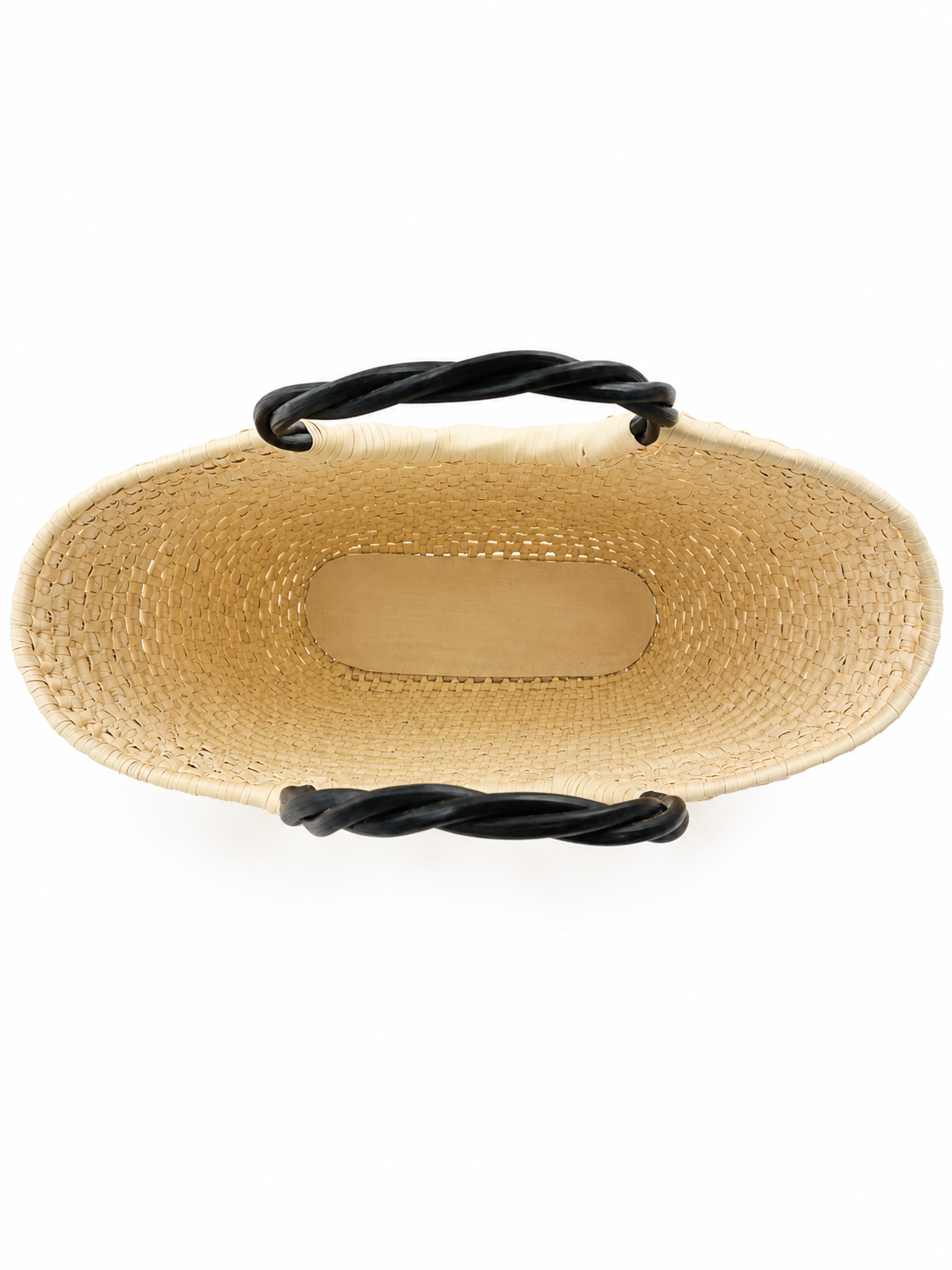 Thatch Bag, blue trim